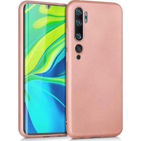 Microsonic Matte Silicone Xiaomi Mi Note 10 Pro Rose Gold Cep Telefonu Kılıfı