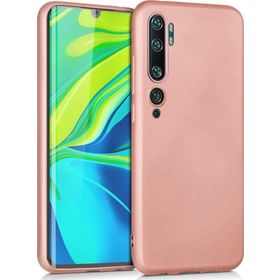Microsonic Matte Silicone Xiaomi Mi Note 10 Pro Rose Gold Cep Telefonu Kılıfı