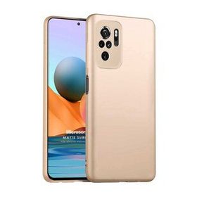 Microsonic Matte Silicone Xiaomi Poco M5S Gold Cep Telefonu Kılıfı