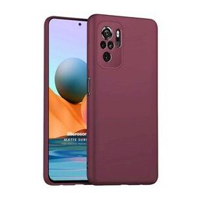 Microsonic Matte Silicone Xiaomi Poco M5S Mor Cep Telefonu Kılıfı
