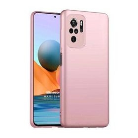 Microsonic Matte Silicone Xiaomi Poco M5S Rose Gold Cep Telefonu Kılıfı