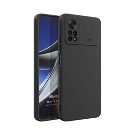 Microsonic Matte Silicone Xiaomi Poco X4 Pro 5G Rose Cep Telefonu Kılıfı
