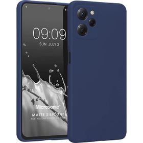 Microsonic Matte Silicone Xiaomi Redmi 12 Cep Telefonu Kılıfı