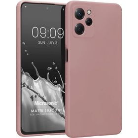 Microsonic Matte Silicone Xiaomi Redmi 12 Cep Telefonu Kılıfı