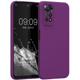 Microsonic Matte Silicone Xiaomi Redmi Note 11 Cep Telefonu Kılıfı