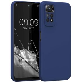 Microsonic Matte Silicone Xiaomi Redmi Note 11 Cep Telefonu Kılıfı