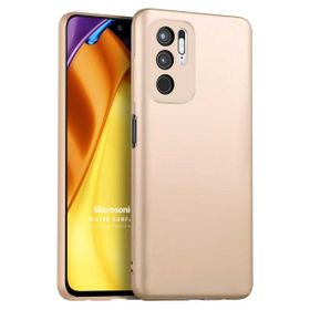 Microsonic Matte Silicone Xiaomi Redmi Note 11 SE Gold Cep Telefonu Kılıfı