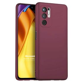 Microsonic Matte Silicone Xiaomi Redmi Note 11 SE Mor Cep Telefonu Kılıfı