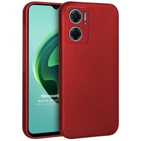Microsonic Matte Silicone Xiaomi Redmi Note 11E Cep Telefonu Kılıfı