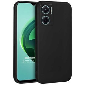Microsonic Matte Silicone Xiaomi Redmi Note 11E Cep Telefonu Kılıfı