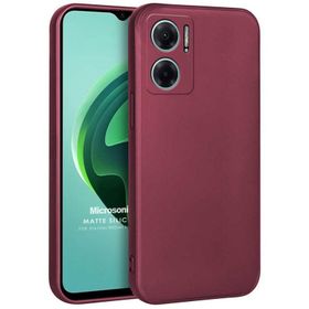 Microsonic Matte Silicone Xiaomi Redmi Note 11E Cep Telefonu Kılıfı
