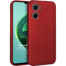Microsonic Matte Silicone Xiaomi Redmi Note 11E Cep Telefonu Kılıfı