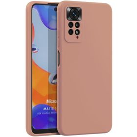 Microsonic Matte Silicone Xiaomi Redmi Note 12 Pro 4G Siyah Kılıf