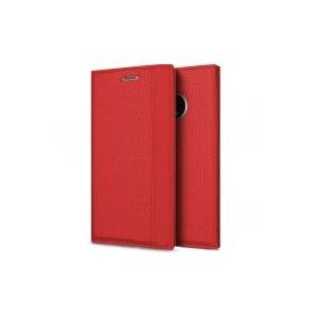 Microsonic Motorola Moto G5 Plus Gizli Mıknatıslı Delux Kırmızı Kılıf