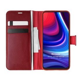 Microsonic Omix X300 Delux Leather Wallet Kırmızı Cep Telefonu Kılıfı