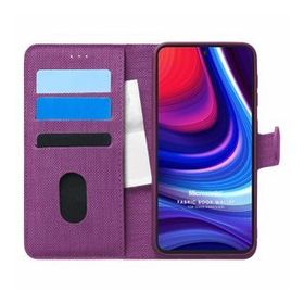 Microsonic Omix X300 Fabric Book Wallet Mor Cep Telefonu Kılıfı