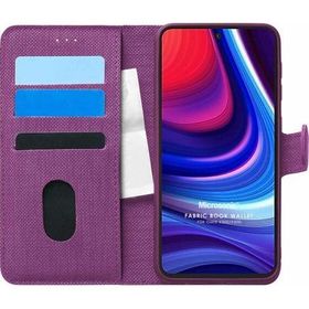 Microsonic Omix X300 Fabric Book Wallet Mor Cep Telefonu Kılıfı