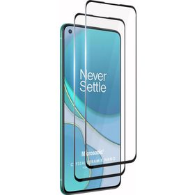 Microsonic One Plus 8T Crystal Seramik Nano 2 Adet Siyah Ekran Koruyucu