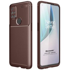 Microsonic OnePlus Nord N10 5G Legion Series Kahverengi Cep Telefonu Kılıfı