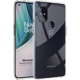 Microsonic OnePlus Nord N10 5G Transparent Soft Beyaz Cep Telefonu Kılıfı