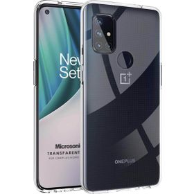 Microsonic OnePlus Nord N10 5G Transparent Soft Beyaz Cep Telefonu Kılıfı