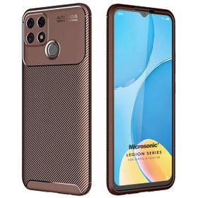 Microsonic Oppo A15 Legion Series Kahverengi Cep Telefonu Kılıfı