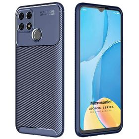 Microsonic Oppo A15 Legion Series Lacivert Cep Telefonu Kılıfı