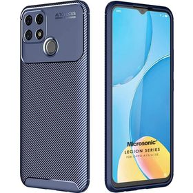 Microsonic Oppo A15 Legion Series Lacivert Cep Telefonu Kılıfı