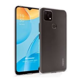 Microsonic Oppo A15 Transparent Soft Beyaz Cep Telefonu Kılıfı