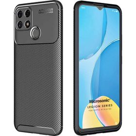 Microsonic Oppo A15S Legion Series Siyah Kılıf
