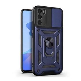 Microsonic Oppo A16 Impact Resistant Lacivert Cep Telefonu Kılıfı