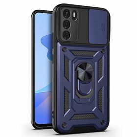 Microsonic Oppo A16 Impact Resistant Lacivert Cep Telefonu Kılıfı