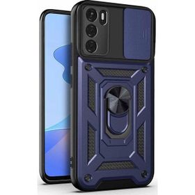 Microsonic Oppo A16 Impact Resistant Lacivert Cep Telefonu Kılıfı