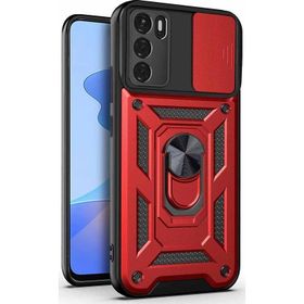 Microsonic Oppo A16 Kilif Impact Resistant Kırmızı Kılıf