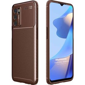 Microsonic Oppo A16 Legion Series Kahverengi Cep Telefonu Kılıfı