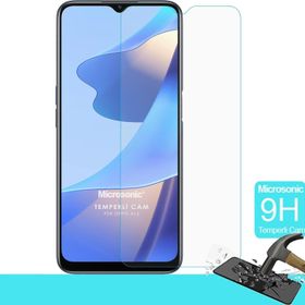 Microsonic Oppo A16 Tempered Glass Cam Ekran Koruyucu