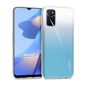 Microsonic Oppo A16 Transparent Soft Beyaz Cep Telefonu Kılıfı