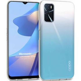 Microsonic Oppo A16 Transparent Soft Beyaz Cep Telefonu Kılıfı