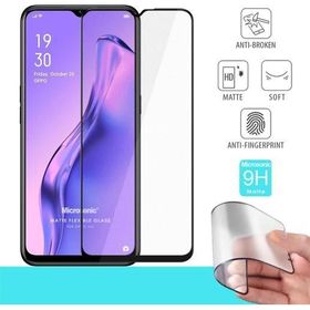 Microsonic Oppo A31 Seramik Matte Flexible Siyah Ekran Koruyucu