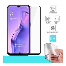 Microsonic Oppo A31 Seramik Matte Flexible Siyah Ekran Koruyucu
