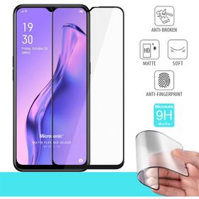 Microsonic Oppo A31 Seramik Matte Flexible Siyah Ekran Koruyucu