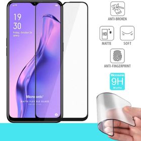 Microsonic Oppo A31 Seramik Matte Flexible Siyah Ekran Koruyucu