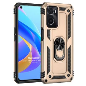 Microsonic Oppo A36 Military Ring Holder Gold Cep Telefonu Kılıfı