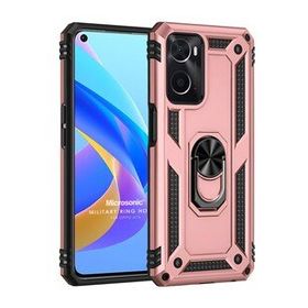 Microsonic Oppo A36 Military Ring Holder Rose Gold Cep Telefonu Kılıfı