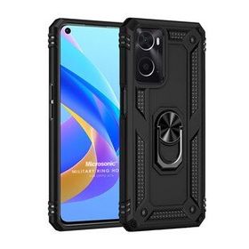 Microsonic Oppo A36 Military Ring Holder Siyah Kılıf