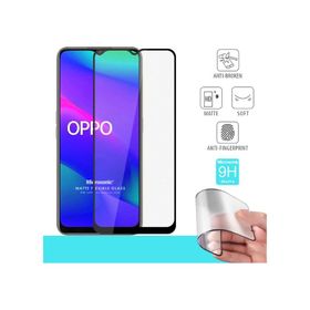 Microsonic Oppo A5 2020 Seramik Matte Flexible Siyah Ekran Koruyucu