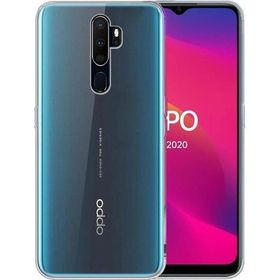 Microsonic Oppo A5 2020 Transparent Soft Beyaz Cep Telefonu Kılıfı