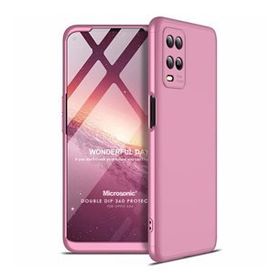 Microsonic Oppo A54 4G Double Dip 360 Protective Rose Gold Cep Telefonu Kılıfı