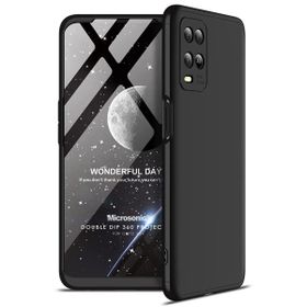 Microsonic Oppo A54 4G Double Dip 360 Protective Siyah Cep Telefonu Kılıfı