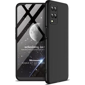 Microsonic Oppo A54 4G Double Dip 360 Protective Siyah Cep Telefonu Kılıfı